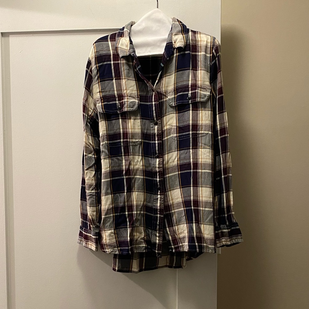 Madewell Plaid Shirt - Size M
